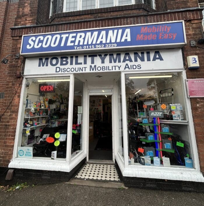 Scootermania shop front
